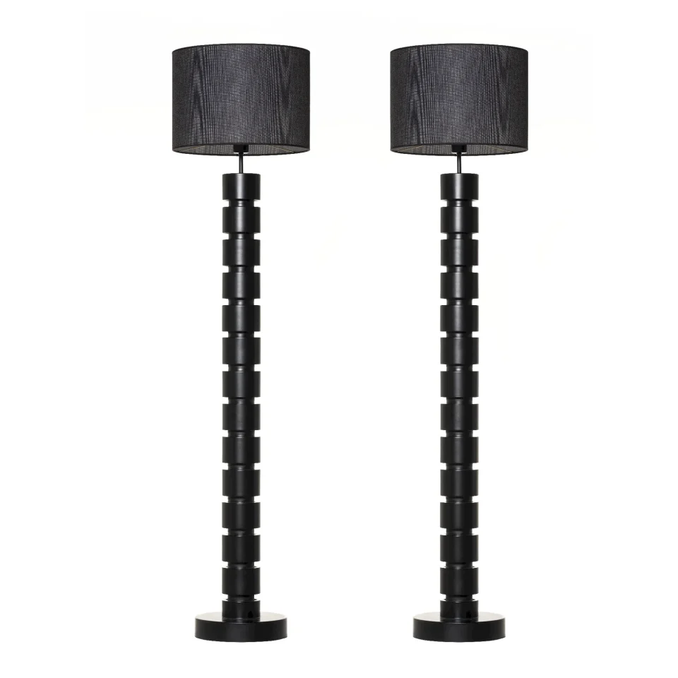 Wezen Floor Lamp Black
