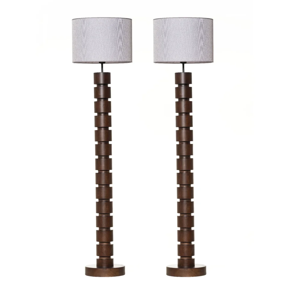 Wezen Floor Lamp Wood